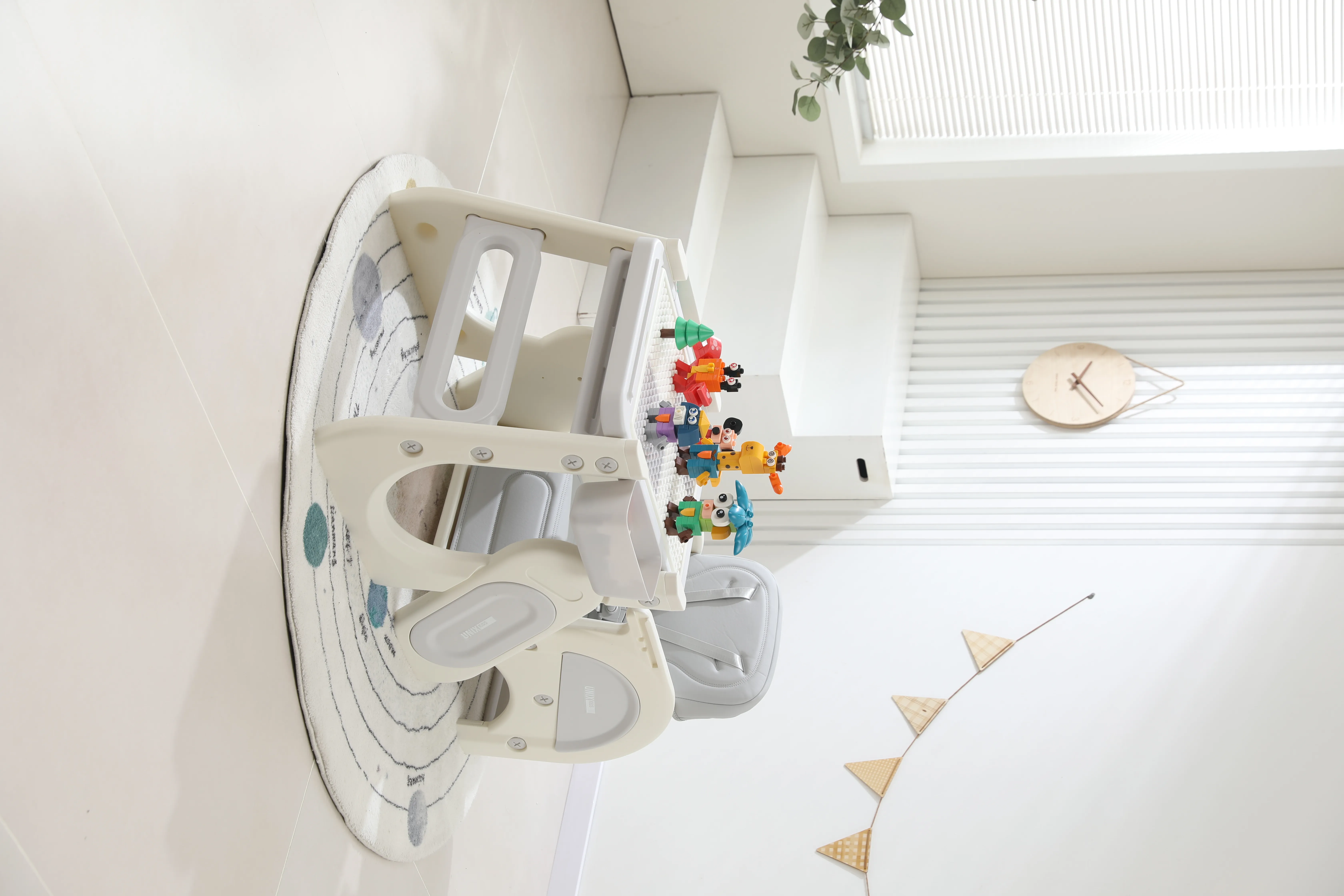 Стул для кормления Трансформер UNIX Kids Cloud (3 in 1) Grey PHCCLOUD3IN1GY