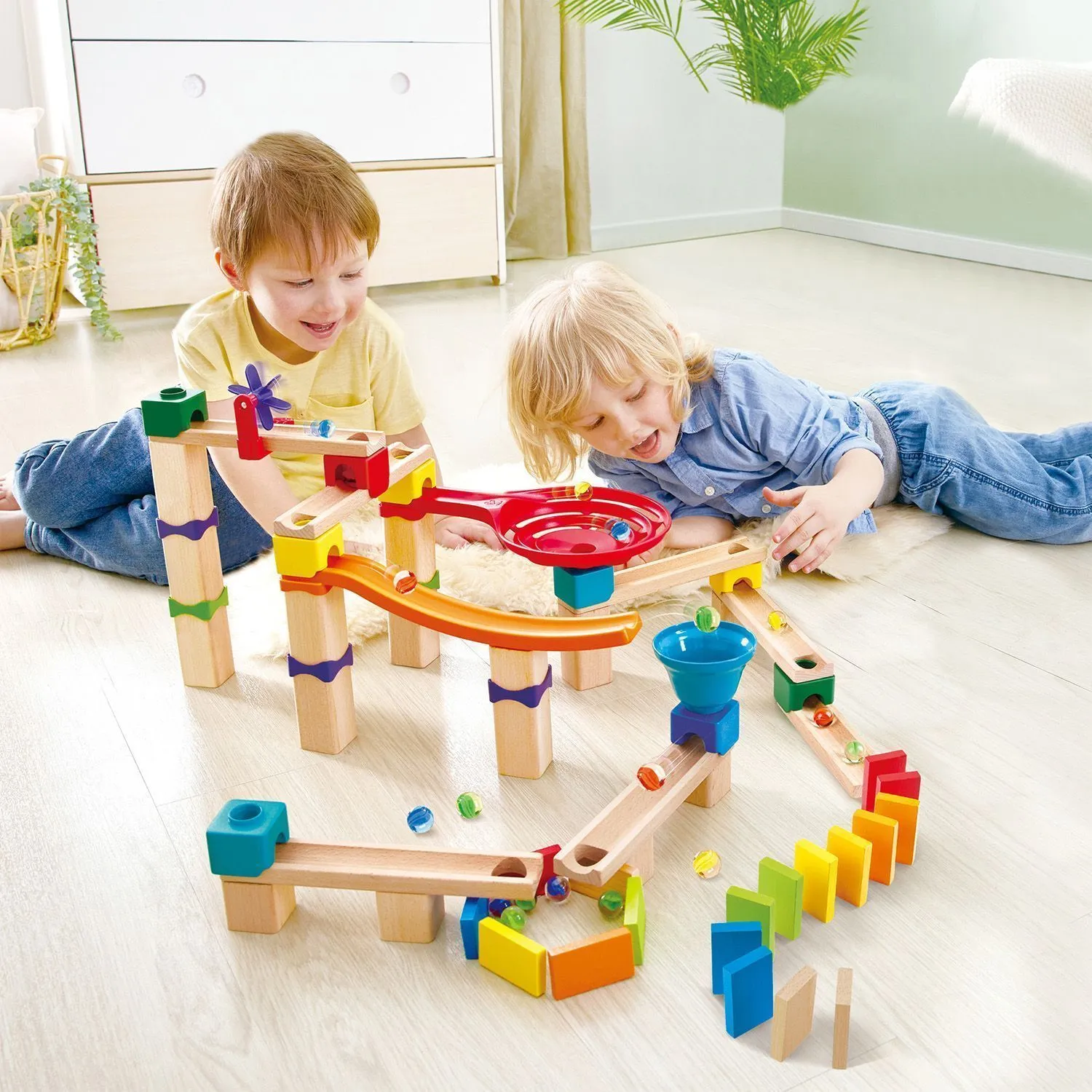 Игровой набор Hape «Съезд шариков»