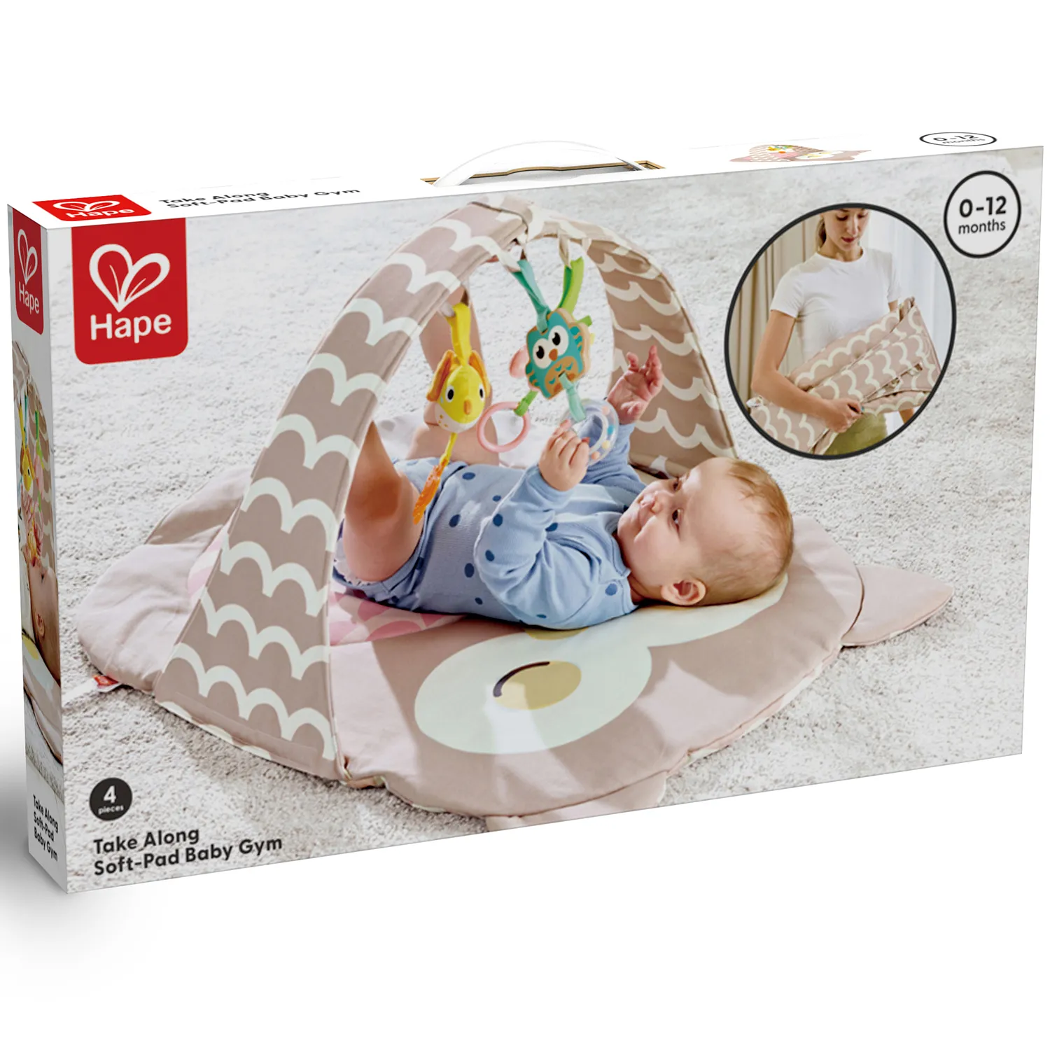 Коврик развивающий Hape «Совушка»