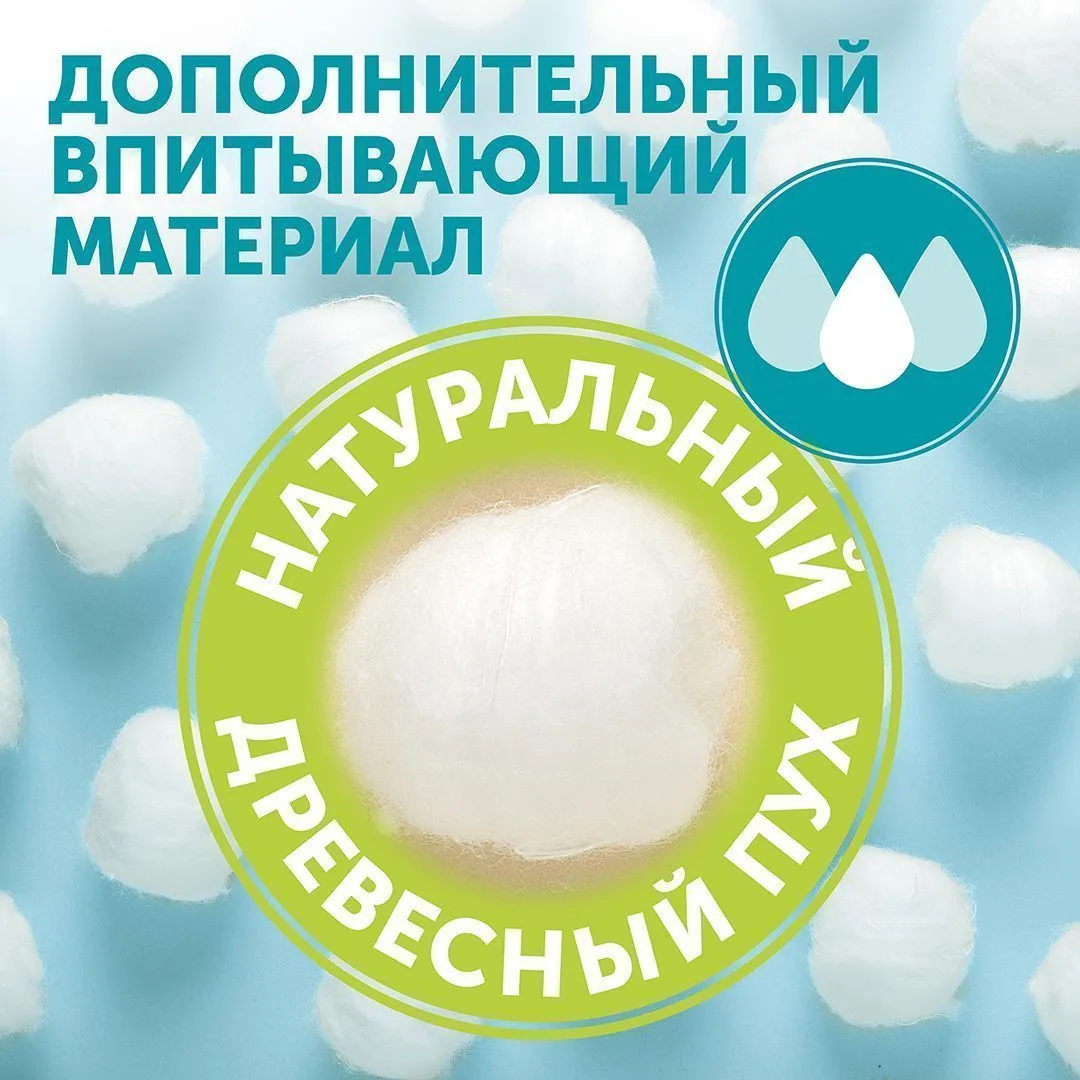 Пеленки Lovular Sweet Kiss впитывающие одноразовые 60х40см 25шт/уп 429636