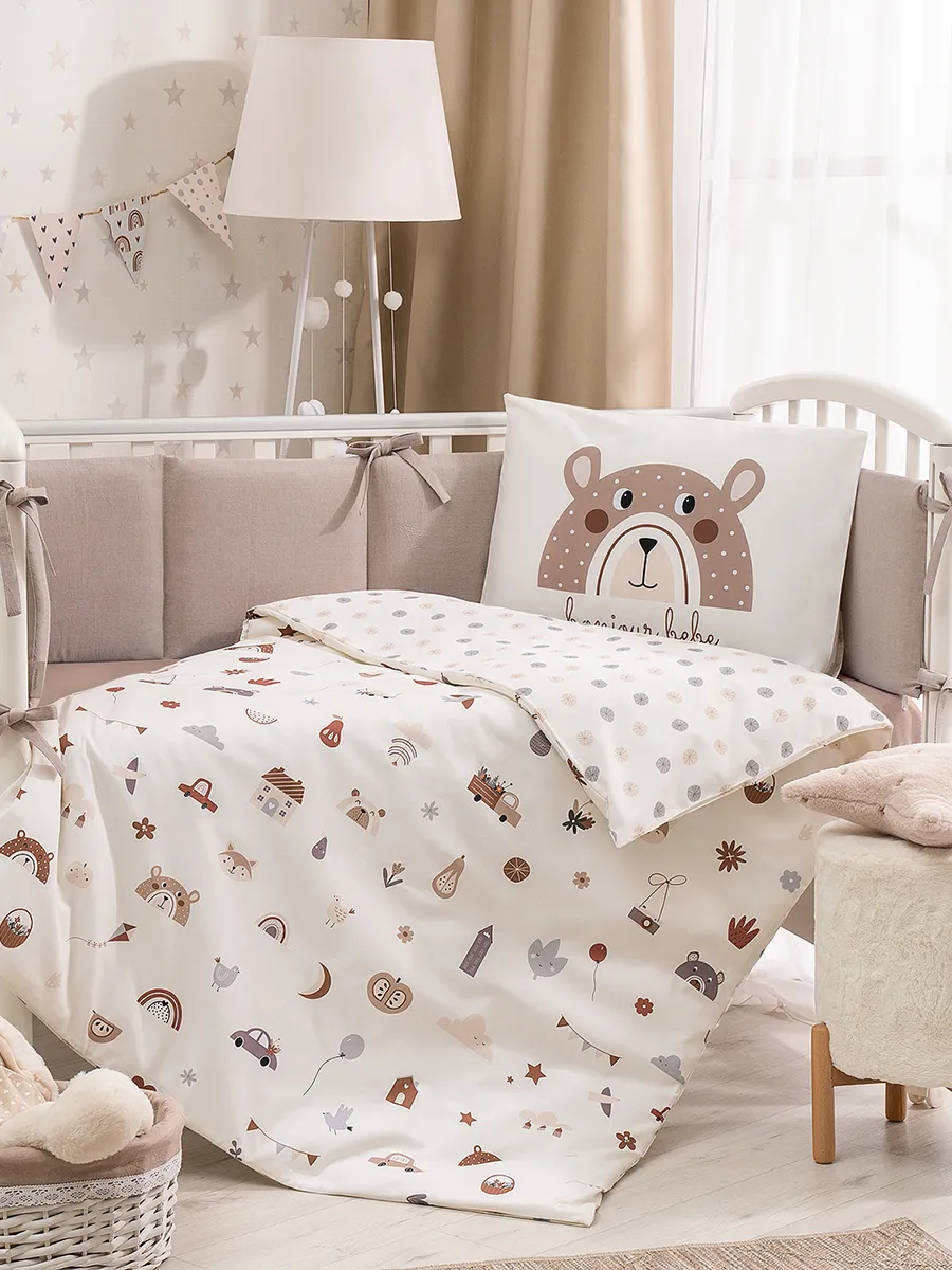 Постельное белье Perina Bonjour Bebe 120х60 см 3 предмета