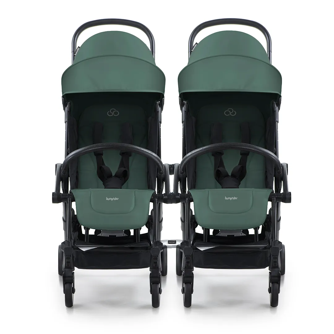 Коляска прогулочная для двойни Bumprider Connect 3
