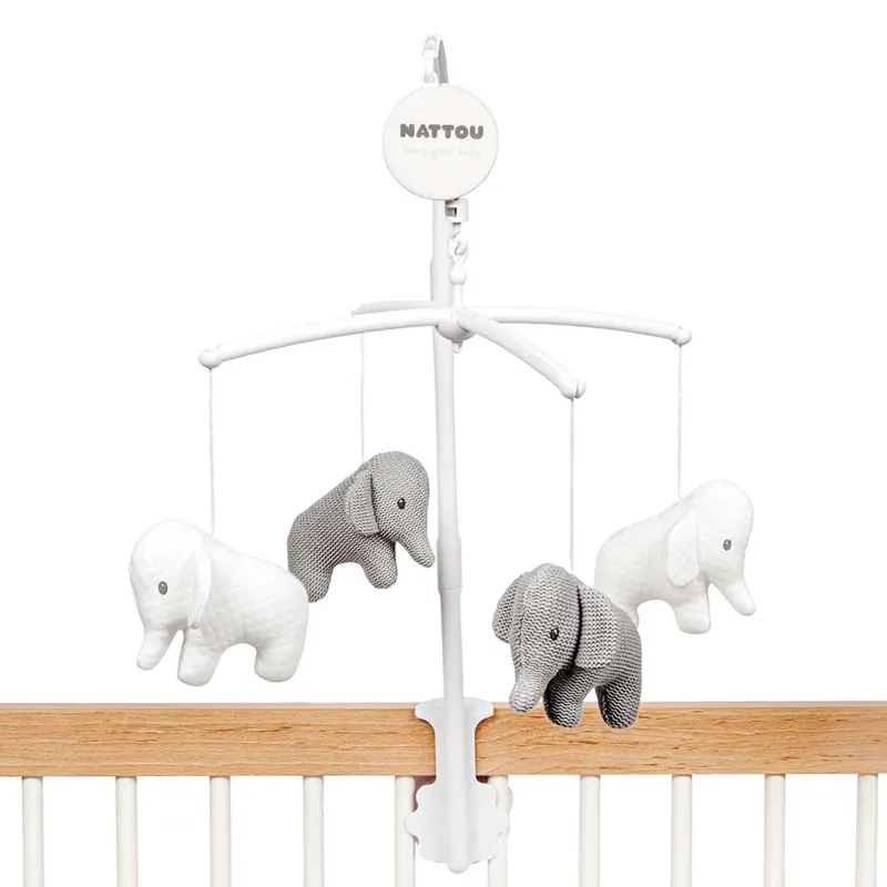 Плед для новорожденного 100х135 см Nattou Tembo 929189