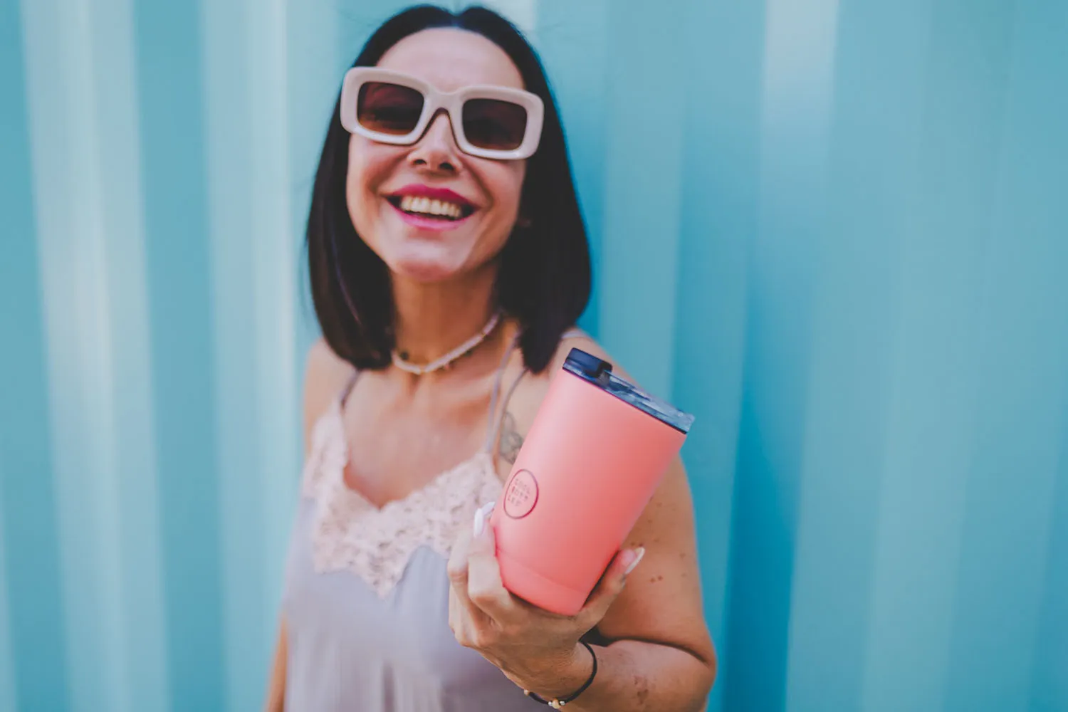 Термокружка Cool Bottles Tumbler Pastel Coral 330 мл CBT33PAC