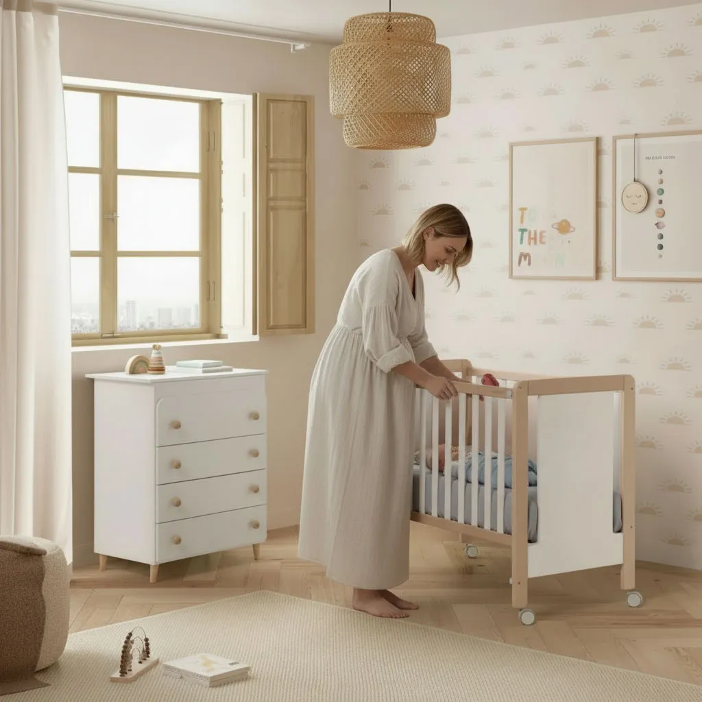 Приставная кроватка Micuna Luciana 120х60