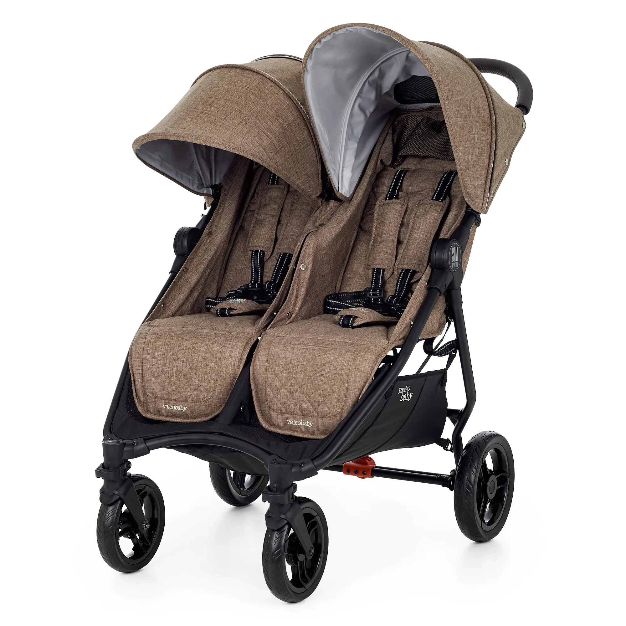 Коляска прогулочная для двойни Valco Baby Slim Twin Tailormade