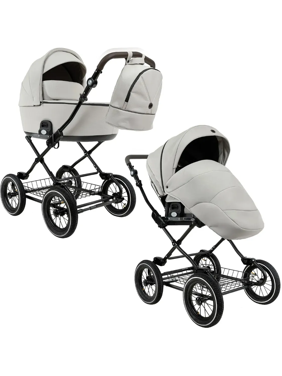 Коляска 2 в 1 Roan Bass Next Classic 2.0 колеса 12d