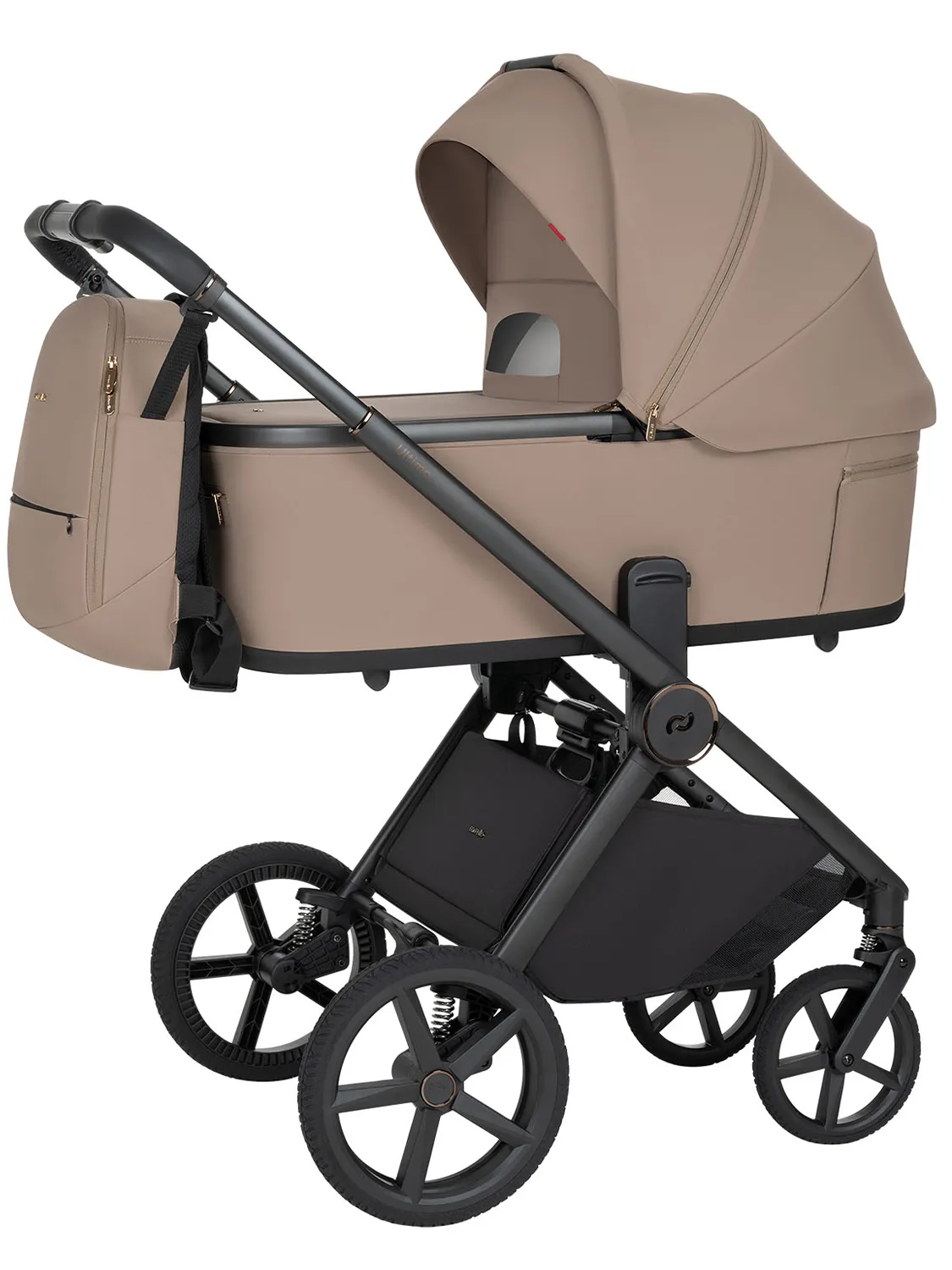 Коляска 2 в 1 Carrello Ultimo F CRL-6701, бежевый (acoustic beige). Изображение 2