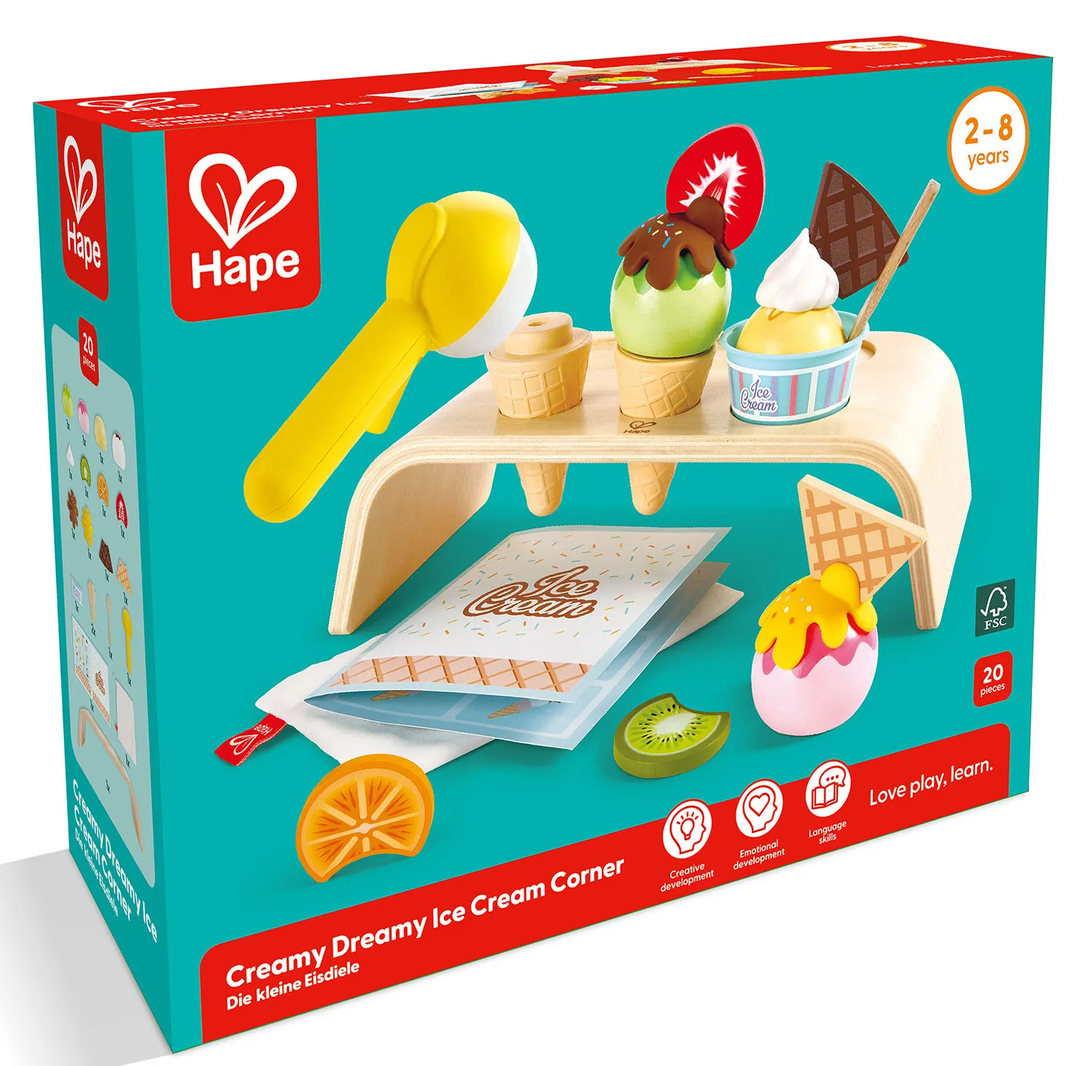 Набор игровой HAPE Сортер «Собери мороженое» E3217_HP