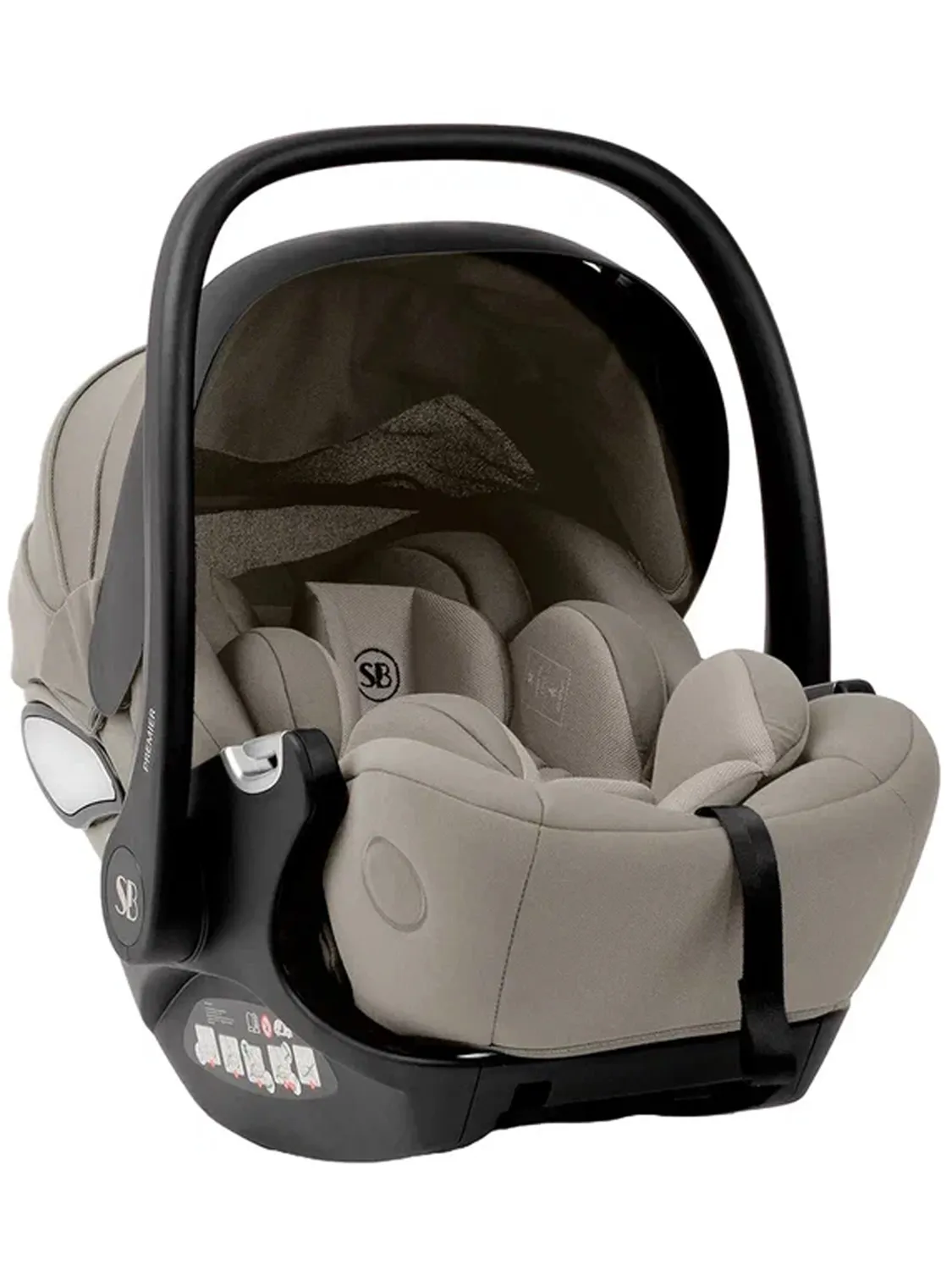 Автокресло 0+ Sweet Baby Premier WG06 Pro, бежевый (beige). Изображение 16