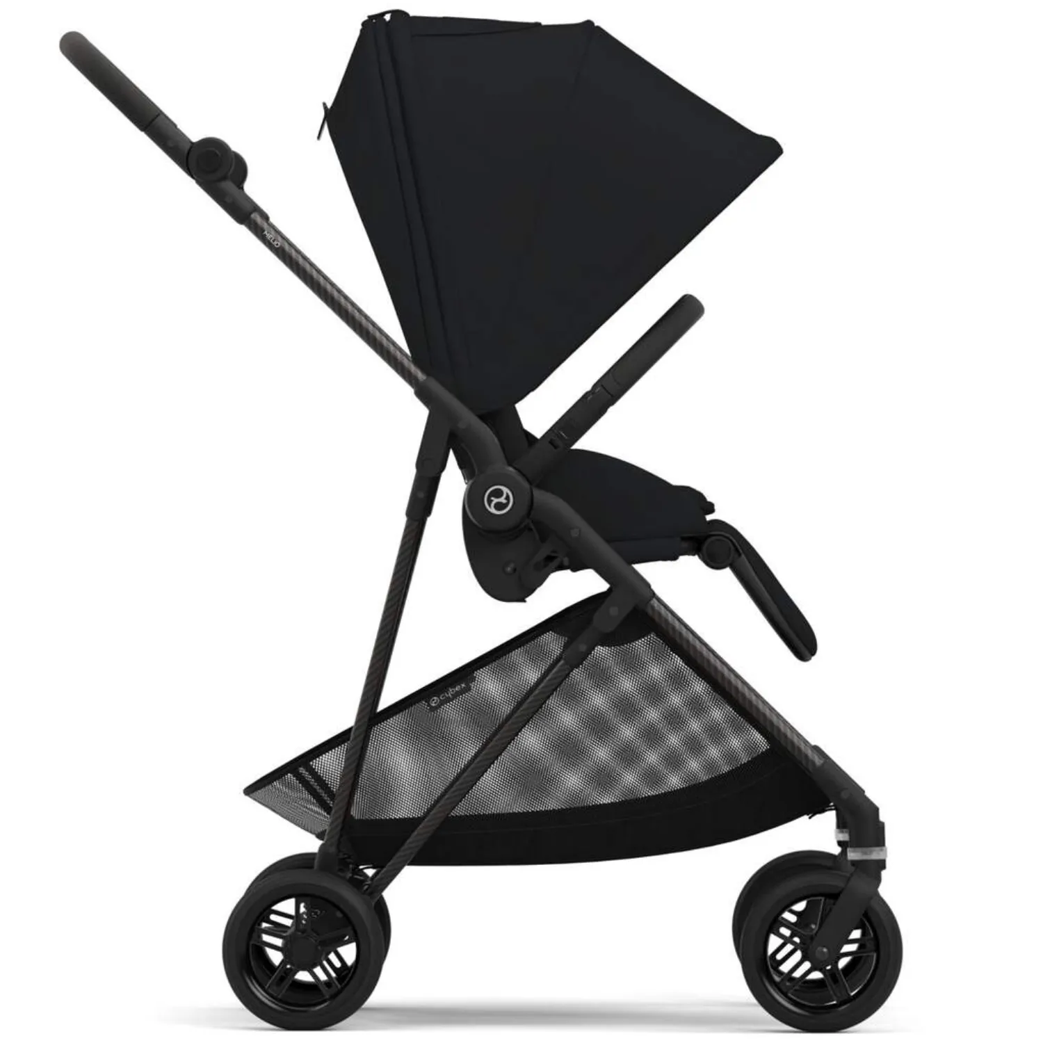 Коляска прогулочная Cybex Melio Carbon с дождевиком 2024