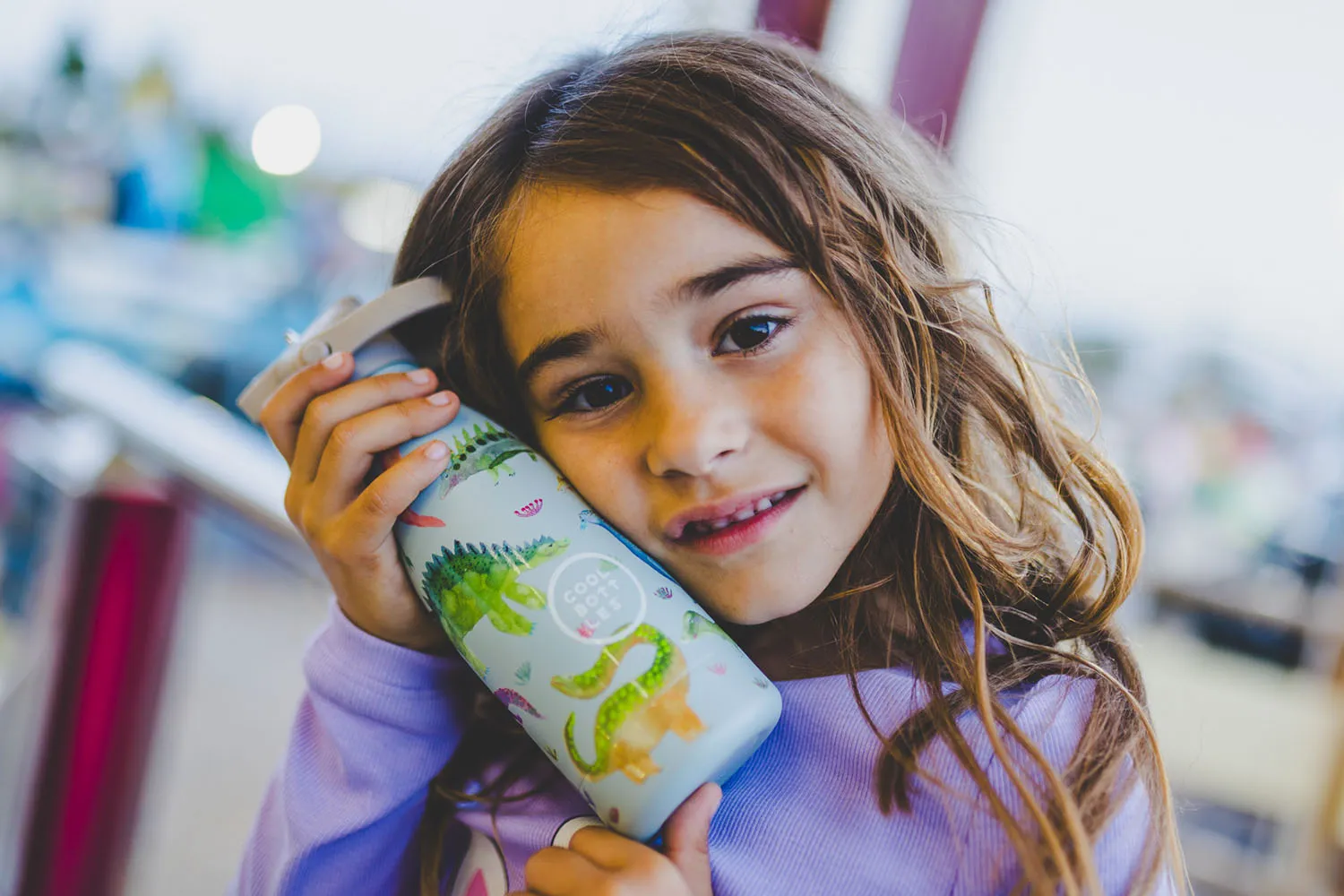 Термос–термобутылка Cool Bottles Kids серия Pals Dinos Planet 260 мл