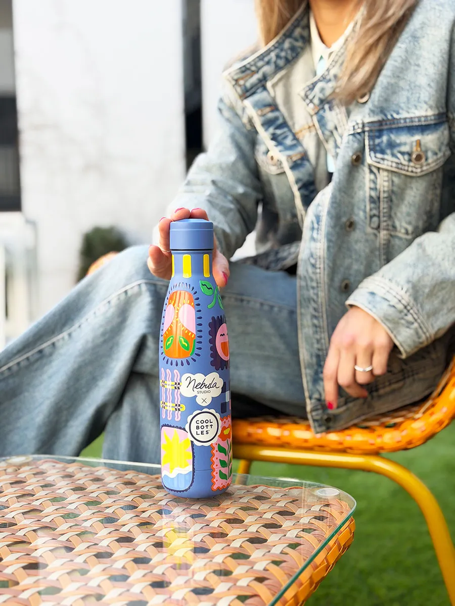 Термос-термобутылка Cool Bottles Nebula Studio Patch Zone 500мл CBB50PZN. Изображение 8