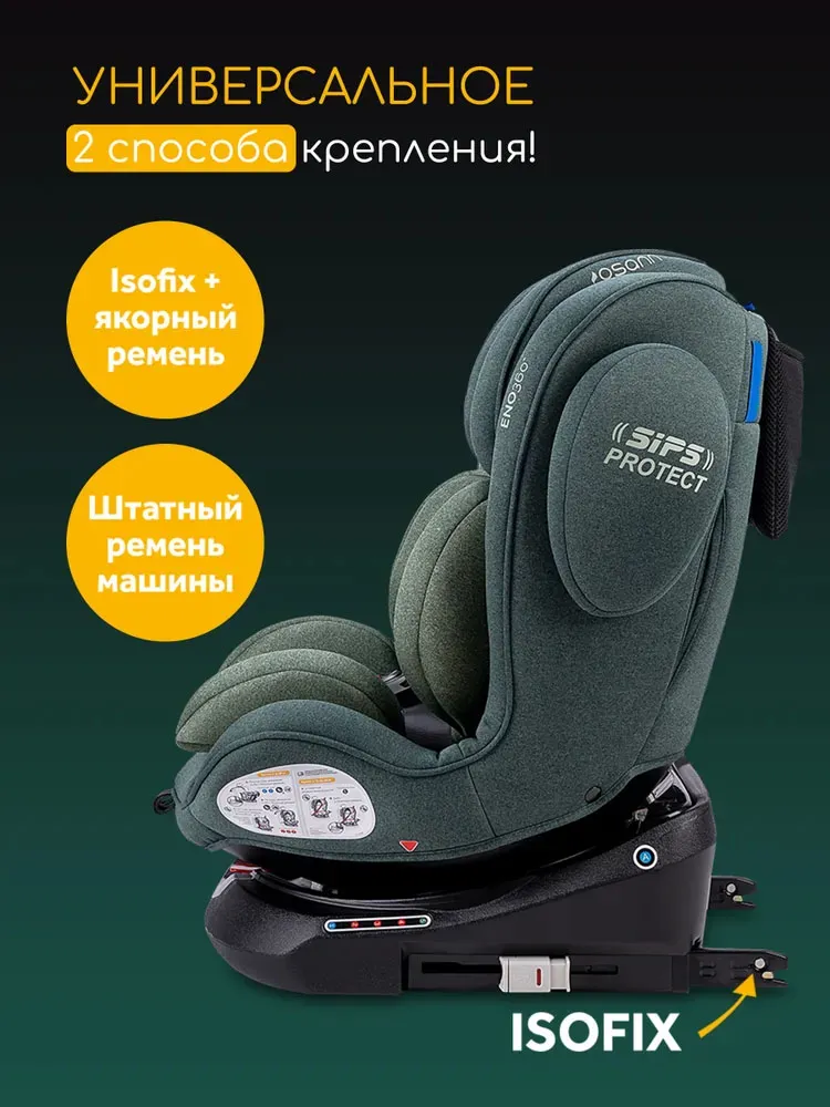 Автокресло 0+/1/2/3 Osann ENO 360°