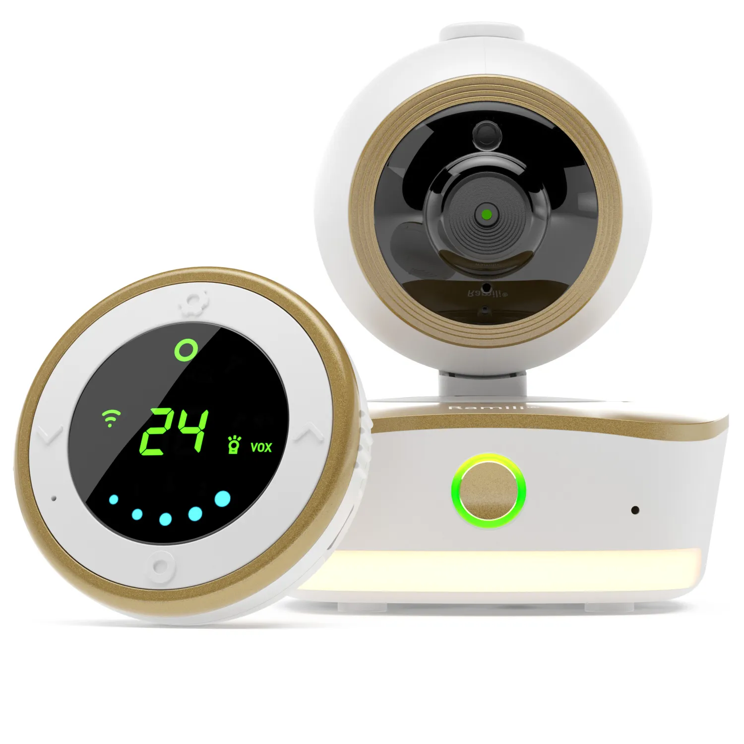 Видеоняня Ramili Baby 2-в-1 Wi-Fi Full HD радио с повышенной дальностью RV1800