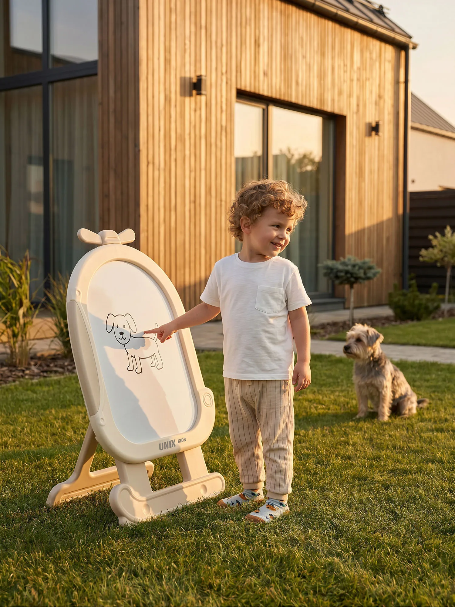 Мольберт UNIX Kids Helicopter Бежевый (Camel) PDBBASICCL. Изображение 20