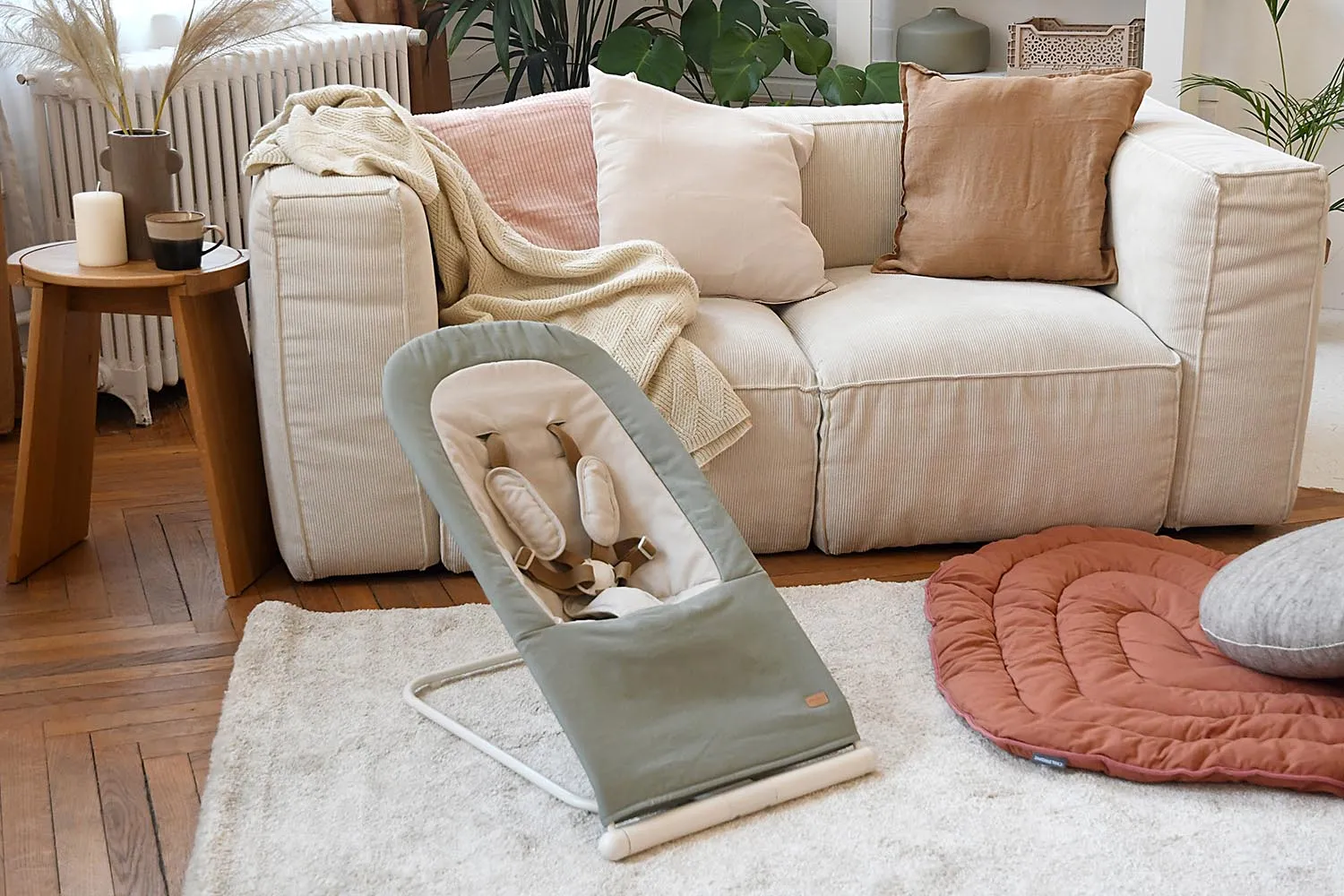 Шезлонг складной Beaba Transat Eazy Relax