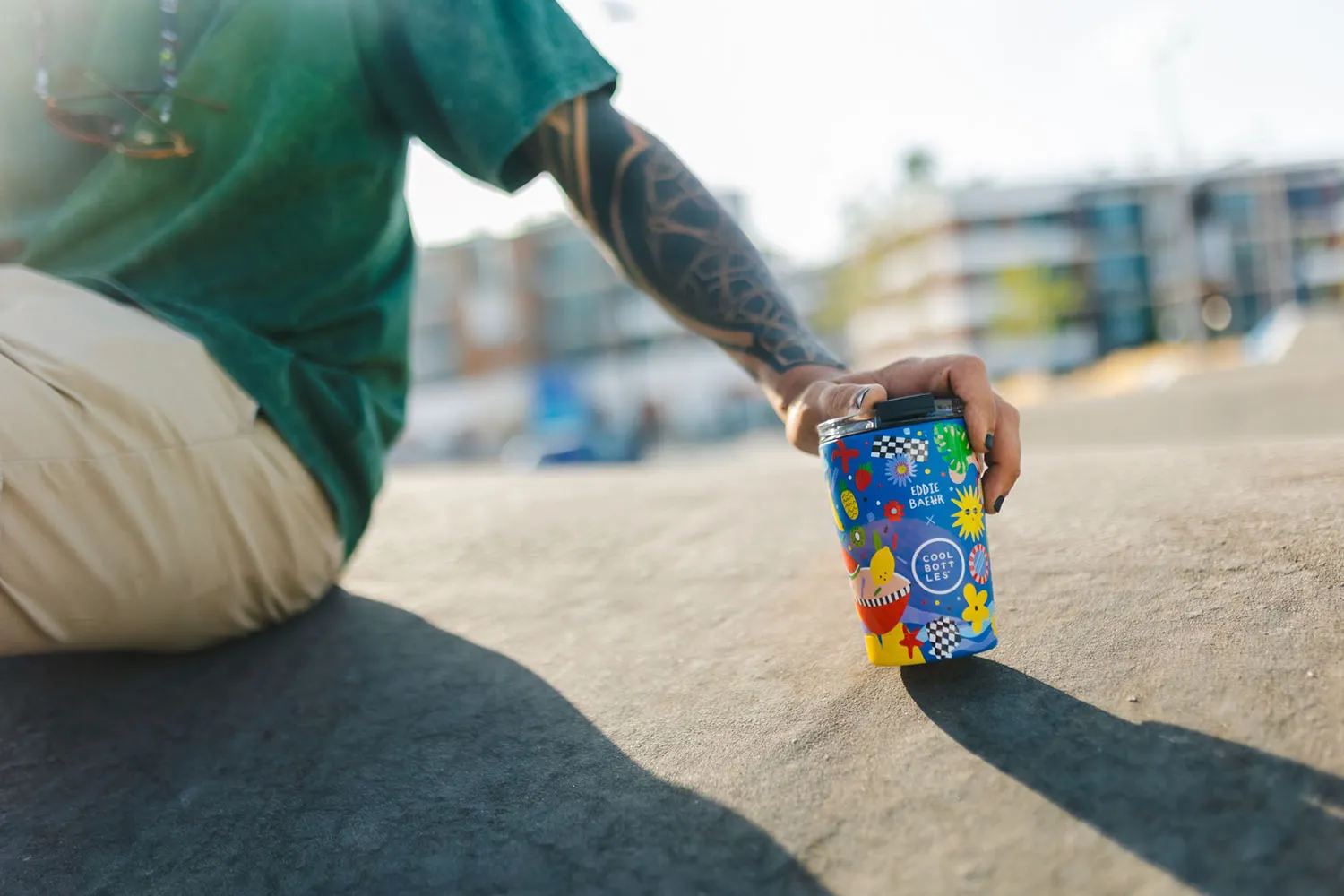 Термокружка Cool Bottles Tumbler Eddie Baehr Sunshine Fiesta 330 мл CBT33SFI