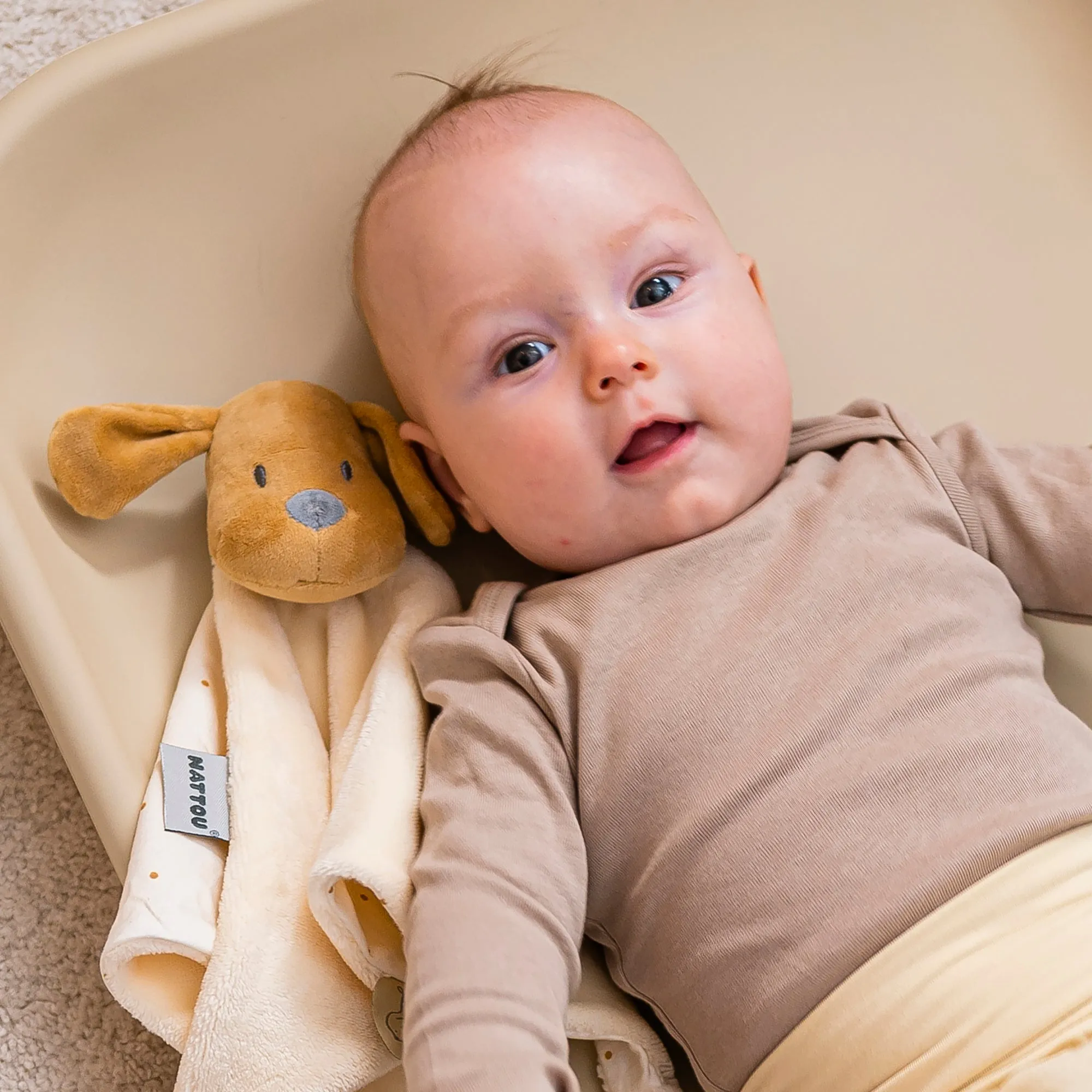 Плед Nattou 75х100 см Charlie Собачка 388290