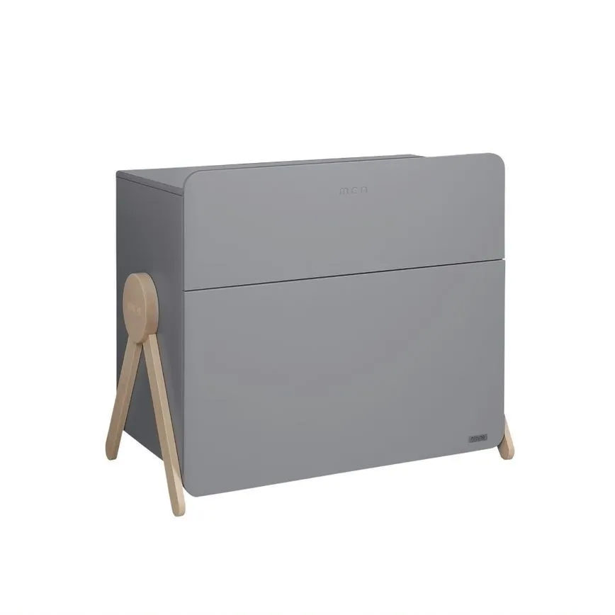Комплект Micuna Swing №3: кровать 140х70, тумба, шкаф grey/natural wax