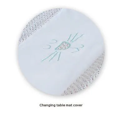 Бортики и покрывало 140х70 Micuna Kittens TX-1732