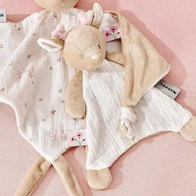 Игрушка мягкая Nattou Doudou малая FANFAN Оленёнок 759052