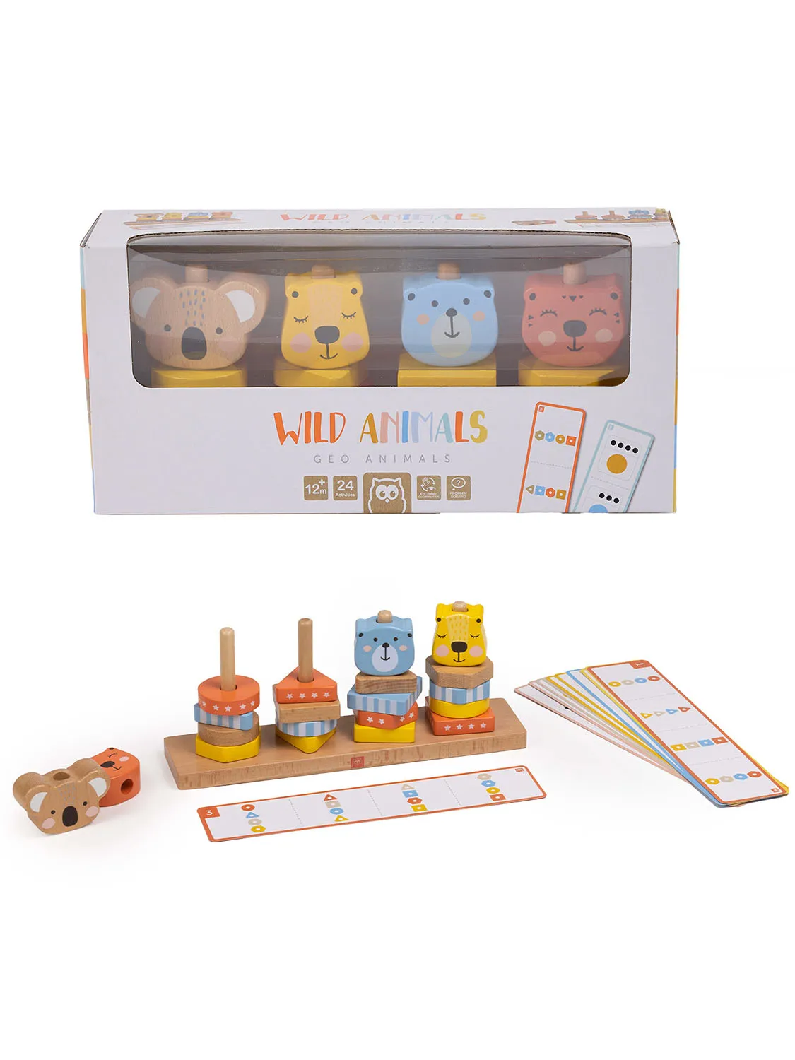 Игрушка развивающая Eurekakids «В мире животных» Сортер