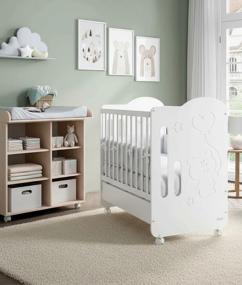 Приставная кроватка 120x60 Micuna Globito