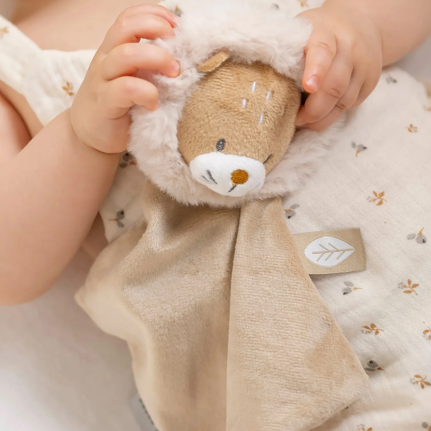 Качалка детская Nattou FLO, ERNEST & OLI Лев 682121