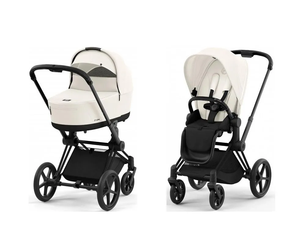 Коляска 2 в 1 Cybex Priam IV шасси Matt Black