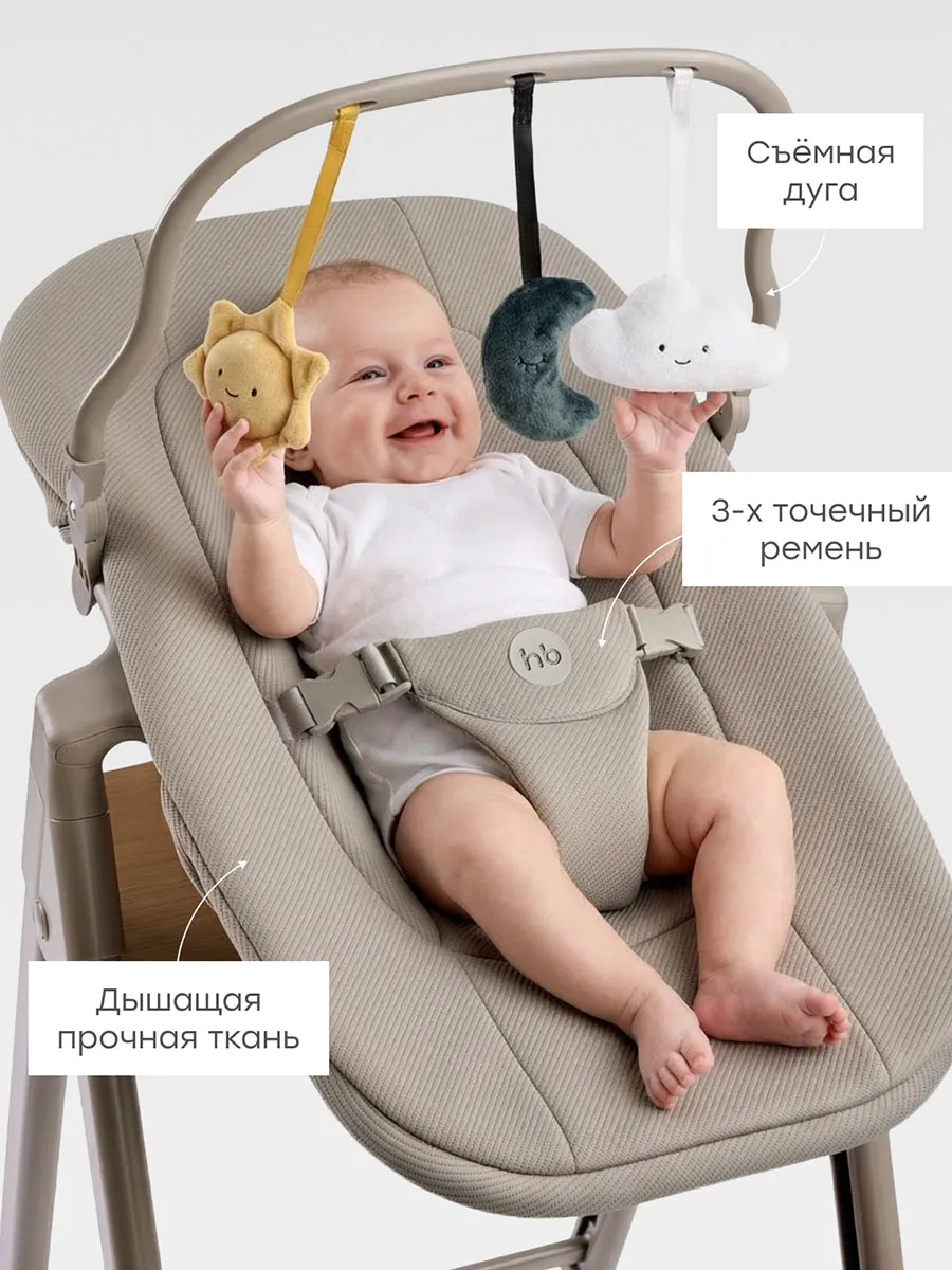 Стул для кормления Happy Baby Dorian