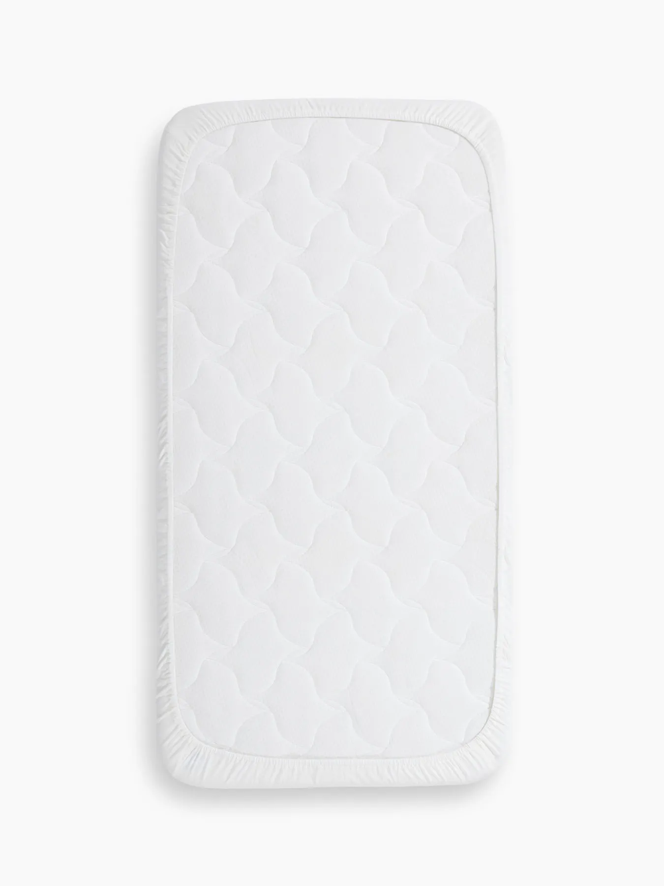 Набор простыней Happy Baby на резинке 140x70 см 2 штуки белый (white) 87579. Изображение 3