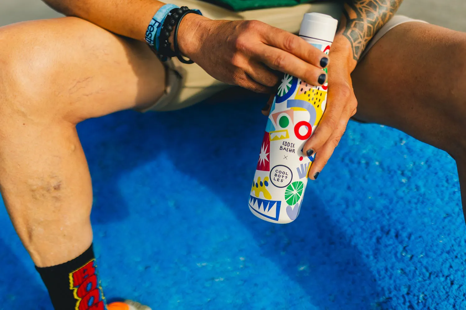 Термос-термобутылка Cool Bottles Eddie Baehr Electric Garden 500 мл