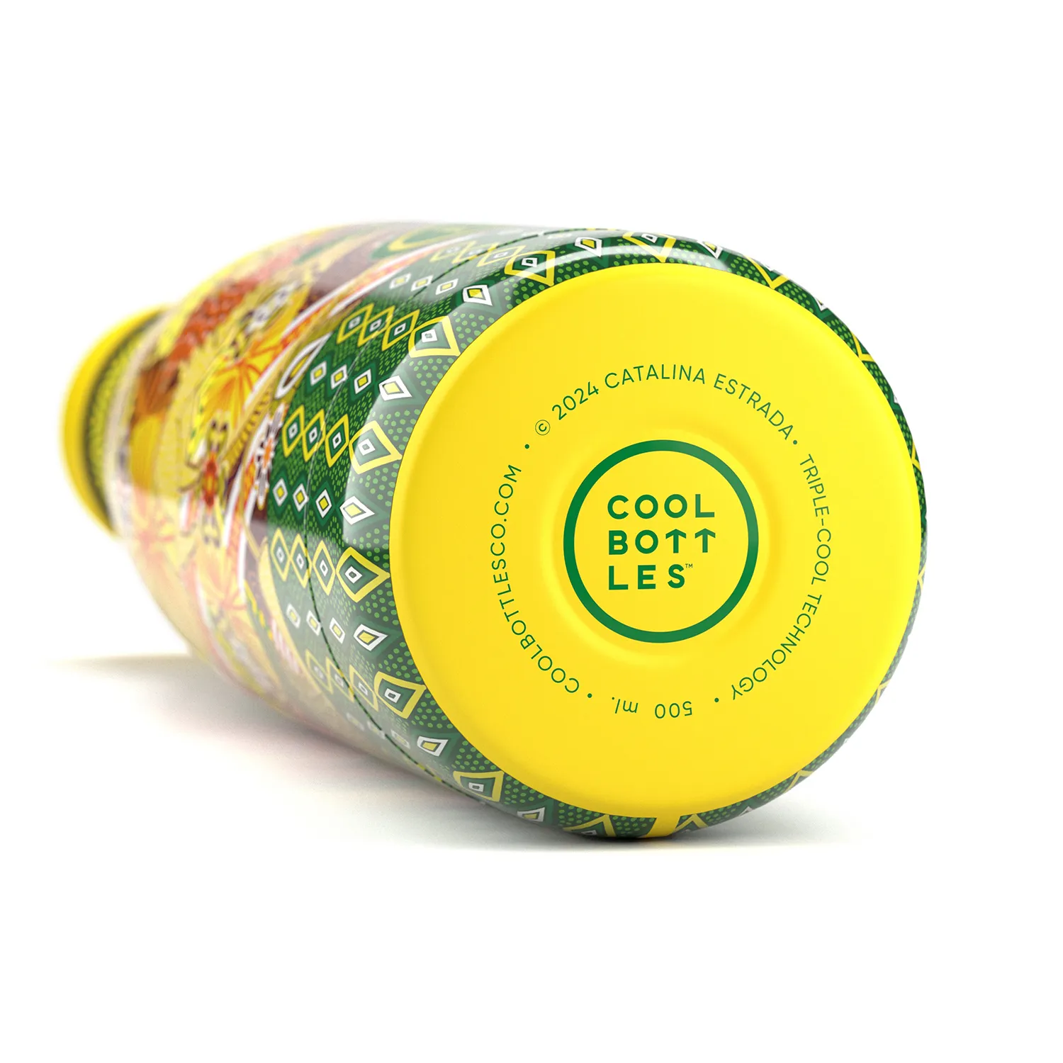 Термос-термобутылка Cool Bottles Catalina Estrada Mystical Lionss 500 мл