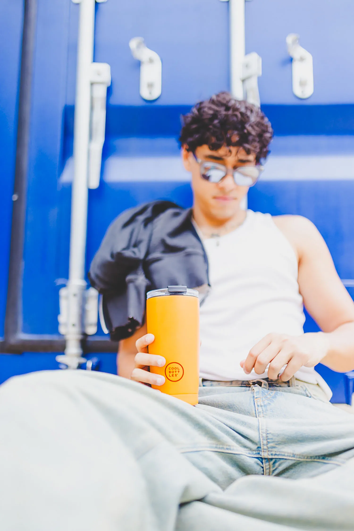 Термокружка Cool Bottles Tumbler Vivid Yellow 550 мл CBT55VIY