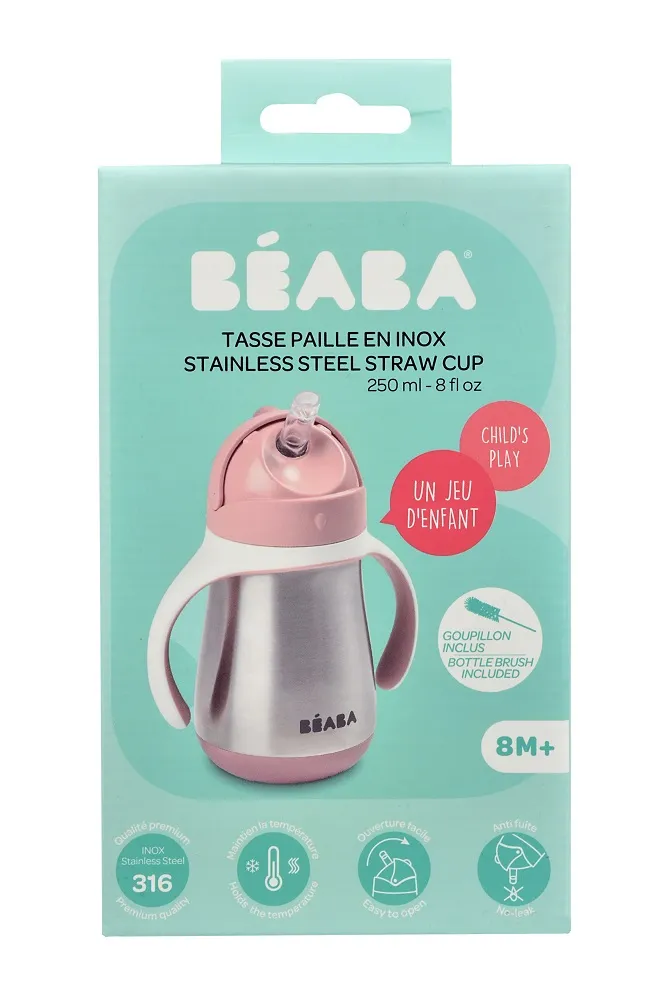 Поильник-термос Beaba Tasse Paille 250 мл