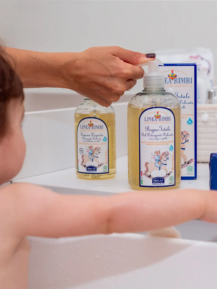 Шампунь-гель детский HELAN Linea Bimbi для волос и тела 500 мл 139B500-RU