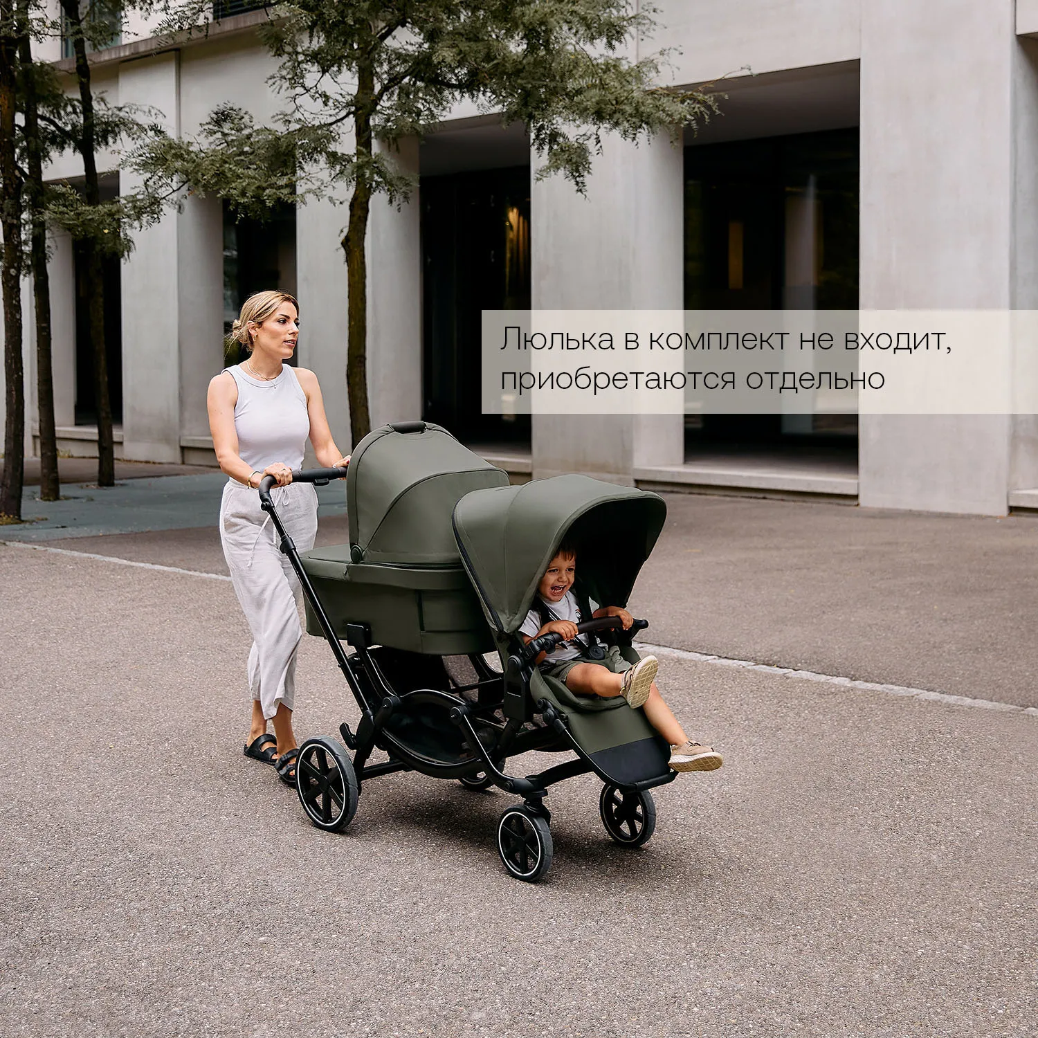 Коляска для двойни ABC-Design Zoom 2 прогулочная