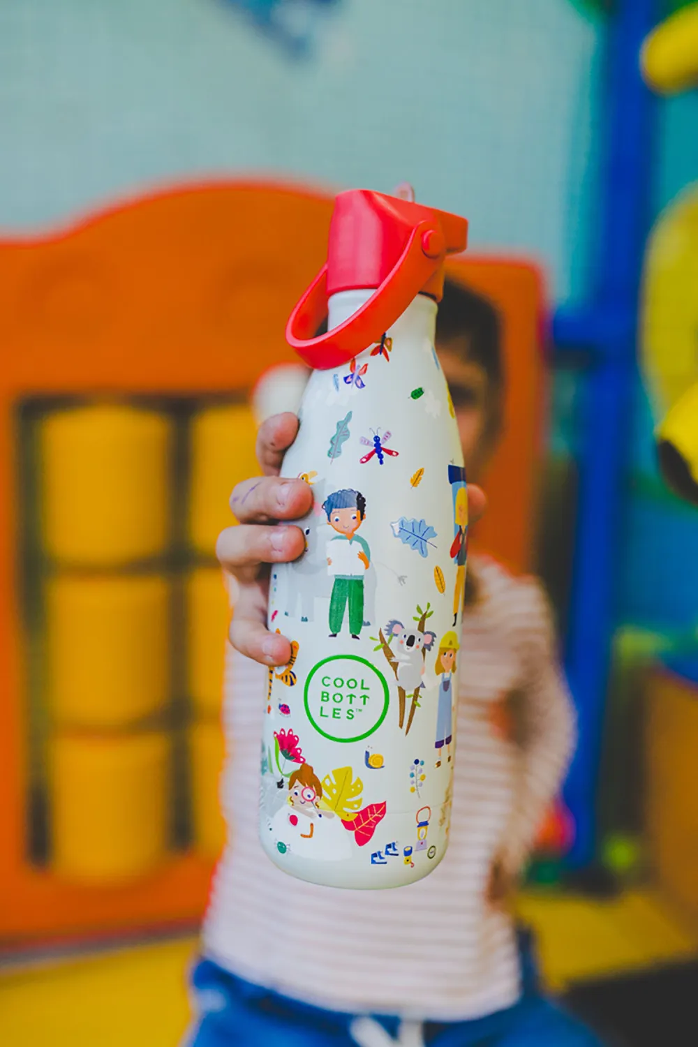 Термос–термобутылка Cool Bottles Kids серия Playland Curious Explorers 350 мл CBBK35CE