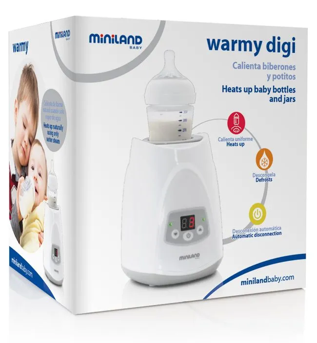 Подогреватель для бутылочек Miniland Warmy Digy 89204