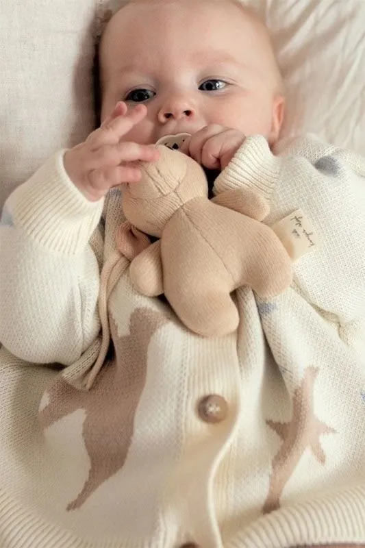 Кардиган детский LoomKnits Экрю