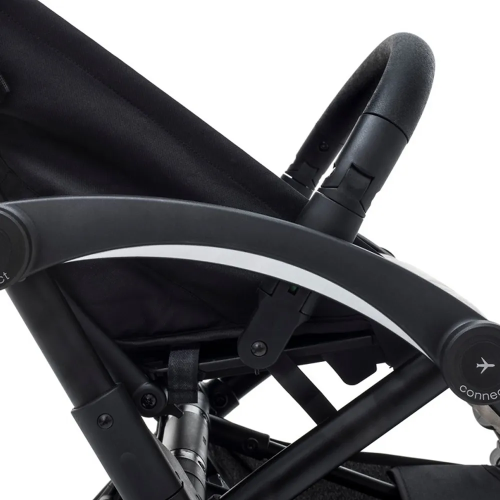 Коляска 2 в 1 Bumprider Connect 3 с бампером и адаптером для автокресла