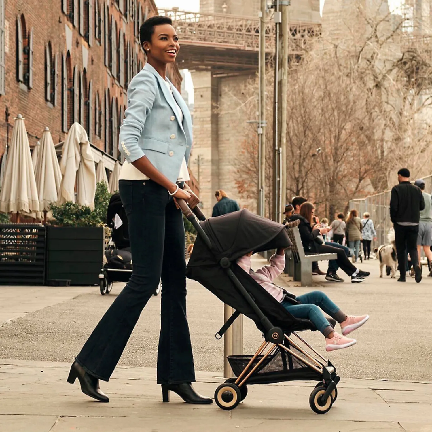 Адаптеры Cybex Coya для установки автокресла на коляску