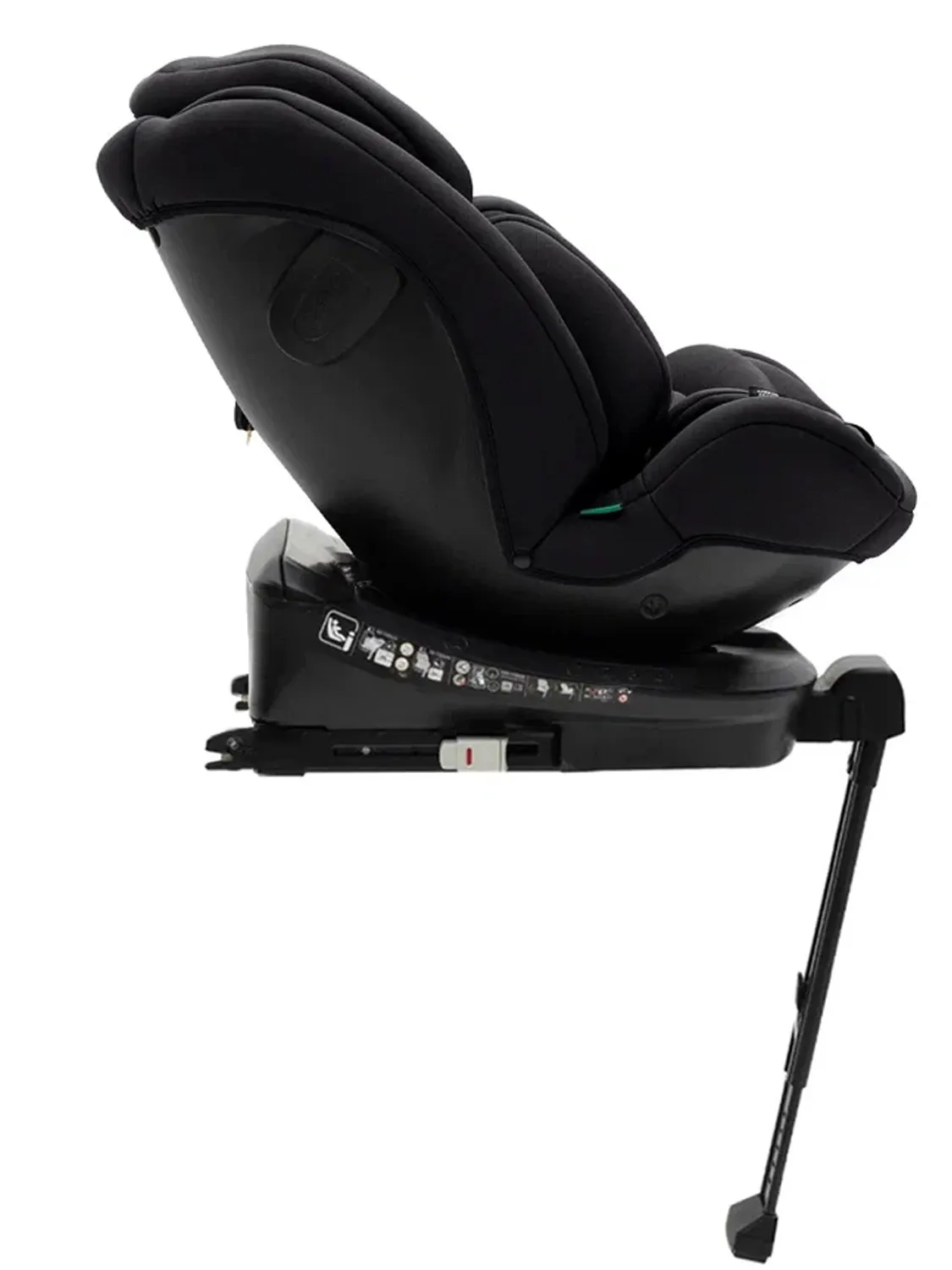 Автокресло 0+/1/2/3 Agex Comfort i-Fix 360 нов, черный (black). Изображение 15