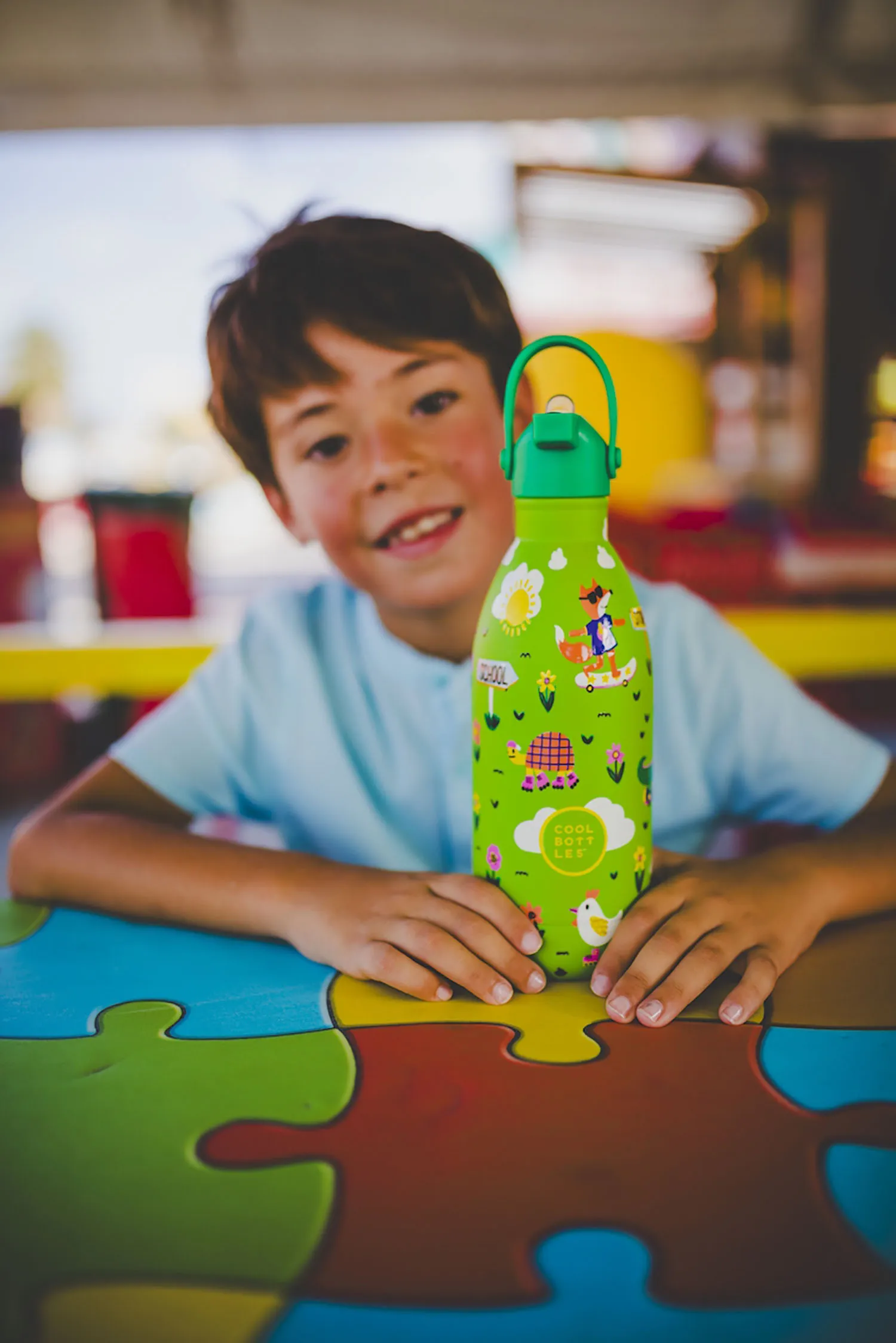 Термос–термобутылка Cool Bottles Kids Rolling Skaters 500 мл