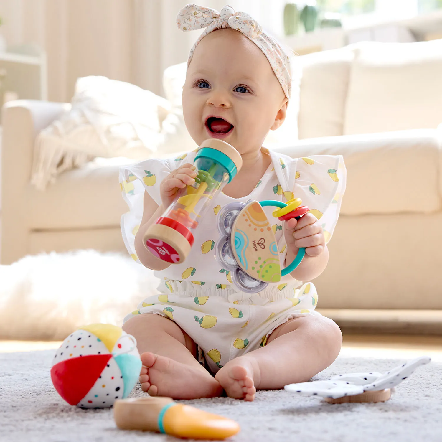 Набор погремушек Hape «Малышам» 5 предметов E0130_HP