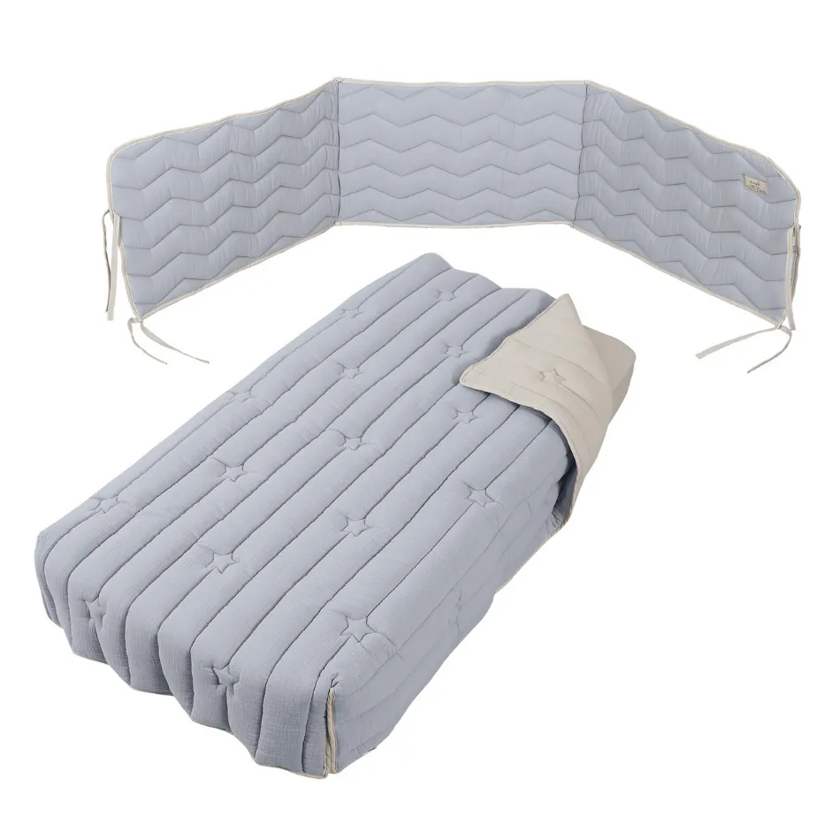 Покрывало + бортики 120х60 см Micuna Mousse TX-1650