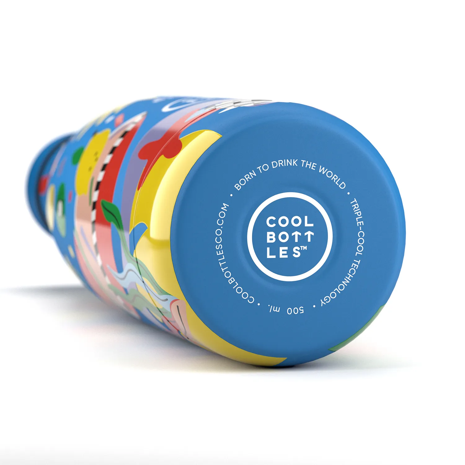 Термос-термобутылка Cool Bottles Eddie Baehr Sunshine Fiesta 500 мл