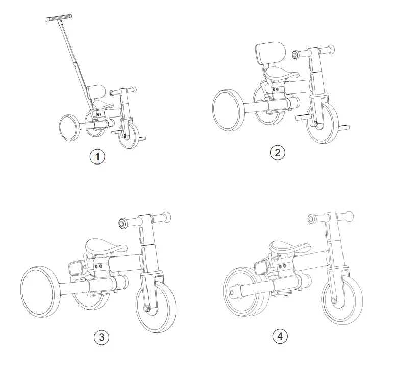 Беговел-каталка Fiorellino beige TS866