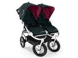 Коляска для двойни от Bumbleride: комфорт, компактность, маневренность